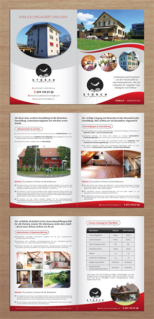 Brochure for real estate company | Broschüren-Design von Sbss