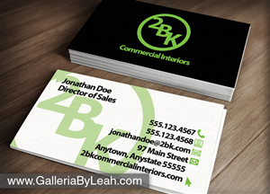 Business Card Design by galleria.by.leah