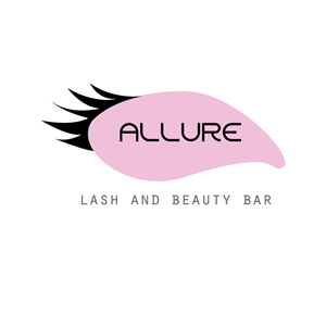 Logo-Design von PriDegree für Allure Lash and Beauty Bar | Design #3184177