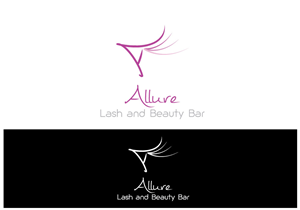 Logo-Design von pixelbox für Allure Lash and Beauty Bar | Design #3186331