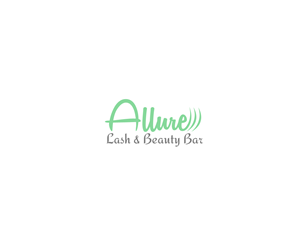 Logo-Design von Pseudo für Allure Lash and Beauty Bar | Design #3163639