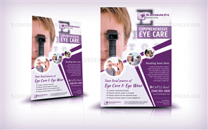 Advertisement Design by CENTERSPREAD for Blacksburg Eye Associates | Design #3251003