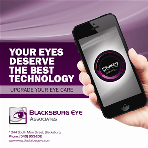 Advertisement Design by earldesigns for Blacksburg Eye Associates | Design #3369408