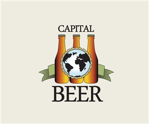 Logo Design by ELOISE LIND for Capital Beer inc. | Design #3313451