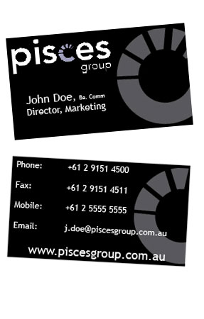 Business Card Design by Kings Bishop Design