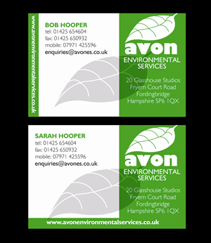 Business Card Design by Bang The Drum Designs Ltd