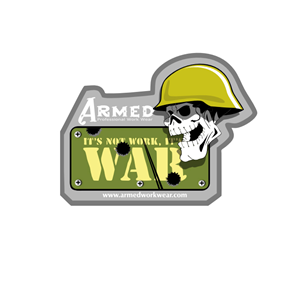 Sticker Design by dv for Armed Work Wear | Design: #3358178