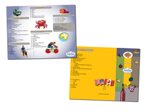 Menu Design by Kings Bishop Design