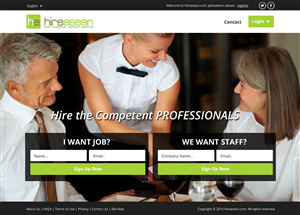 Hire ASEAN | Web-Design von TechWise