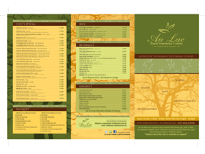 Menu Design by Zee