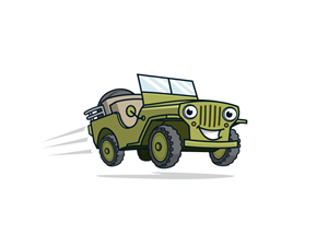 Jeep Tours graphic | Grafik-Design von arsenix blank