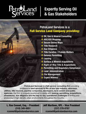 1 pg ad for national oil & gas publication | Advertisement Design by Purple Hearts 