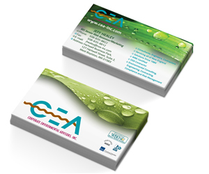 Business Card Design by avdeeva.alex for Corporate Environmental Advisors, Inc.  | Design #3470951