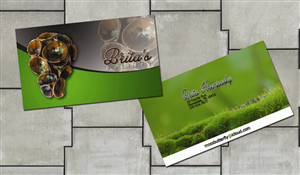 Brita's Ceramic Business cards ideas  | Business Card Design by Rookie Design