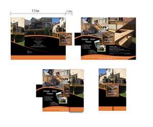 Designer Decks Specializing in Custom built decks and fences | Brochure Design by TedAtkinson