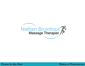 Logo Design by  Alpo Stark for Nathan Bruinhout Massage Therapist | Design #3534841