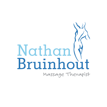 Logo Design by Vicky Frenkel Studio for Nathan Bruinhout Massage Therapist | Design #3560033