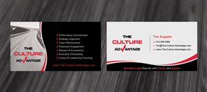 Culture consulting company business card - first step | Grafik-Design von diRtY.EMM