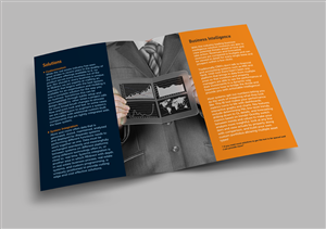 Consulting services and software brochure | Broschüren-Design von lookedaeng