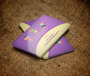 Childrens Business Card Design Project | Business Card Design by MT