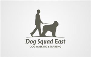 Logo for a dog walking business  | Graphic Design by JL 2