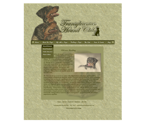 Transylvanian Hound Club - Rare dog breed club needs web design! | Web-Design von HLDesign