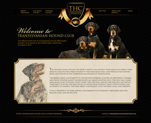 Transylvanian Hound Club - Rare dog breed club needs web design! | Web-Design von jeckx2