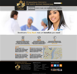 Web Design by andreluz for Canadian Anti-aging | Design #3561660