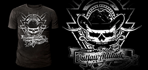 Outlaw 1 | T-Shirt-Design von steve13