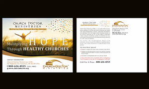 Postcard Design: Launch a Spiritual Adventure in Your Church | Postkarten-Design von NatPearlDesigns