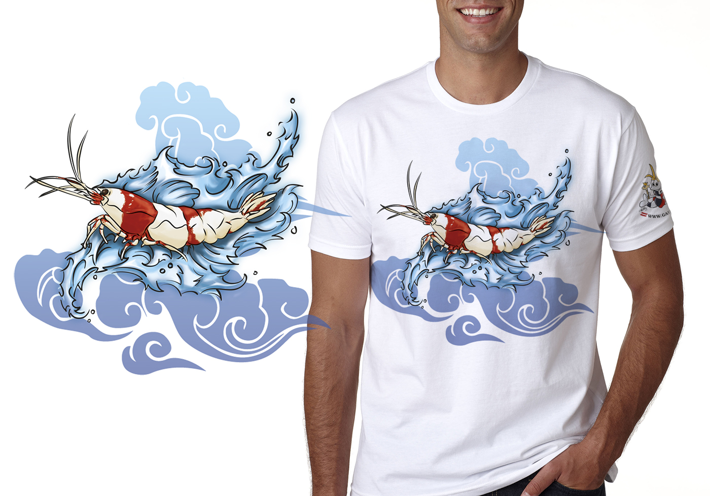 T-shirt Design by dsgrapiko for make aquaristics! e.U. | Design #3619739