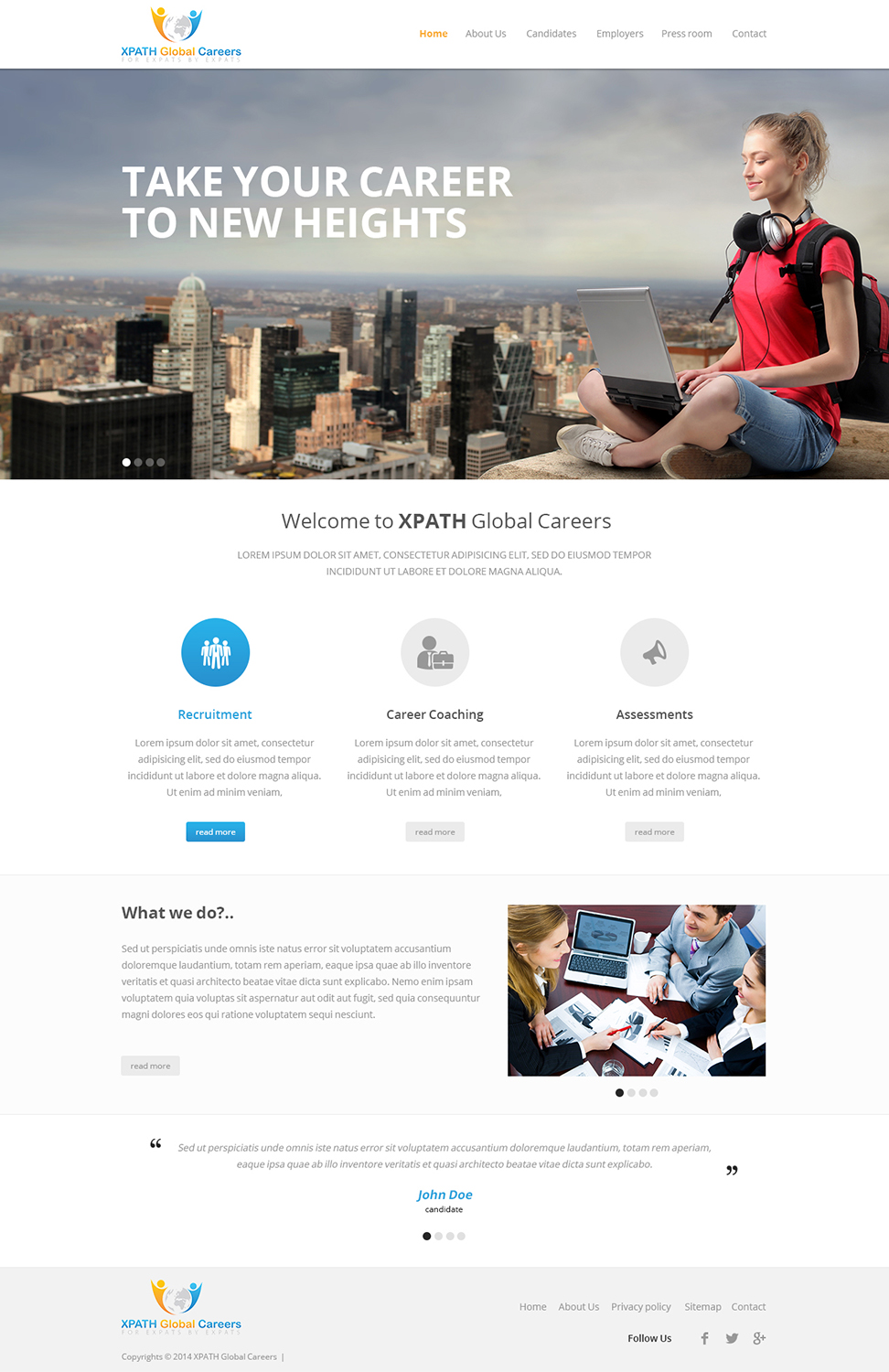 Web Design by ThemeDesk Technology for XPATH | Design #3603827