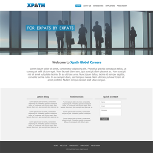 Web Design by CrappyArt for XPATH | Design #3622395