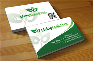 Living Grain Free Business Cards | Visitenkarten-Design von Hardcore Design