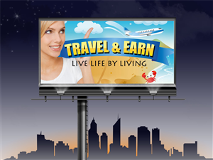 STANDING BANNER for TRAVEL business | Banner Ad Design by MeMe Botrous