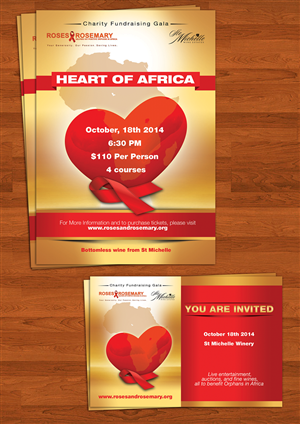 Fundraising Gala Marketing Materials | Flyer Design by yganess