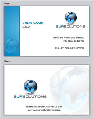 Business Card Design by ESolz Technologies