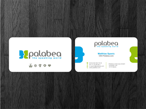 Palabea Business Card Design Project | Business Card Design by Atvento Graphics