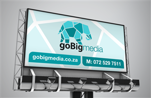 Go Big Media Outdoor Advertising Corporate Stationery Design | Schreibwaren-Design von HYPdesign