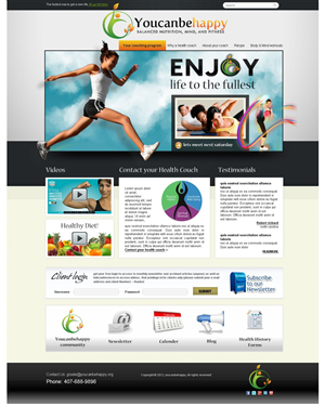 Web Design Youcanbehappy | Web-Design von TechWise