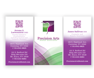 Business Card Design by see why for Precision Arts Dental Associates | Design #3785093