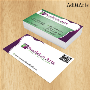 Business Card Design by AditiArts for Precision Arts Dental Associates | Design #3732561