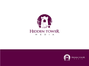 Hidden Tower Media | Logo Design by Atvento Graphics