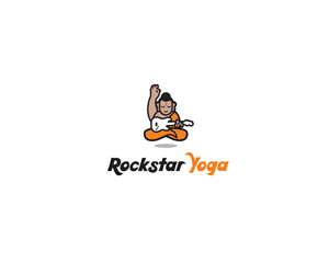 Rockstar Yoga | Logo Design by Buck Tornado