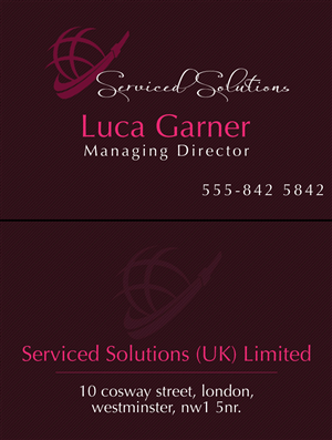 Business Card Design by designbox for Serviced solutions (UK) limited | Design #3714007