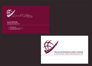 Business Card Design by yadunath for Serviced solutions (UK) limited | Design: #3732733