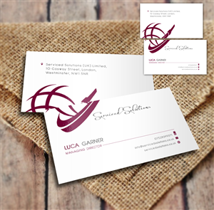 Business Card Design by a7mddz for Serviced solutions (UK) limited | Design: #3714545