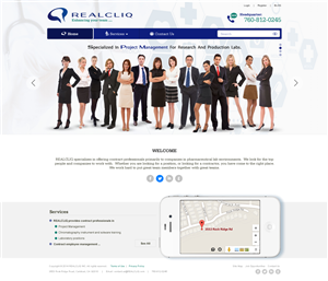 Web Design by Behriatech for Reacliq Inc. | Design #3734420