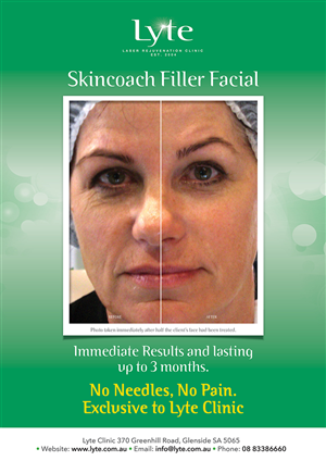 Non injectable filler facial for laser clinic in Australia | Poster-Design von DesignFive