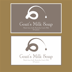 Goat's Milk Soap | Etikett-Design von Marilena